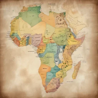map of africa
