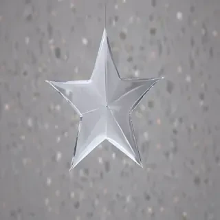 transparent star