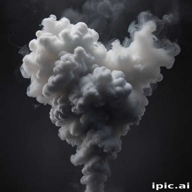 smoke no background