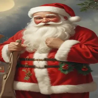images of vintage santa