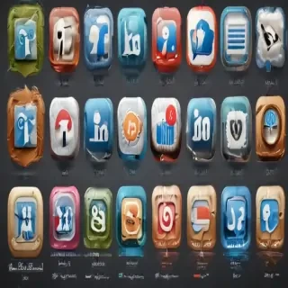 social media icons