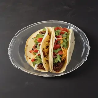transparent taco
