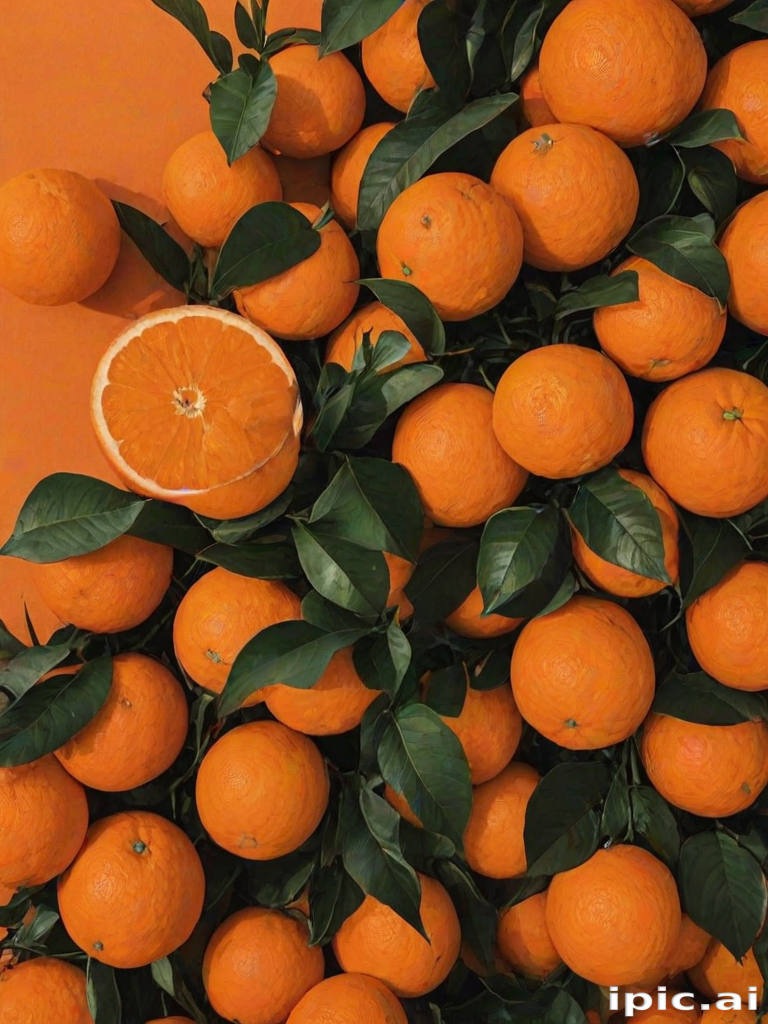 aesthetic wallpaper orange