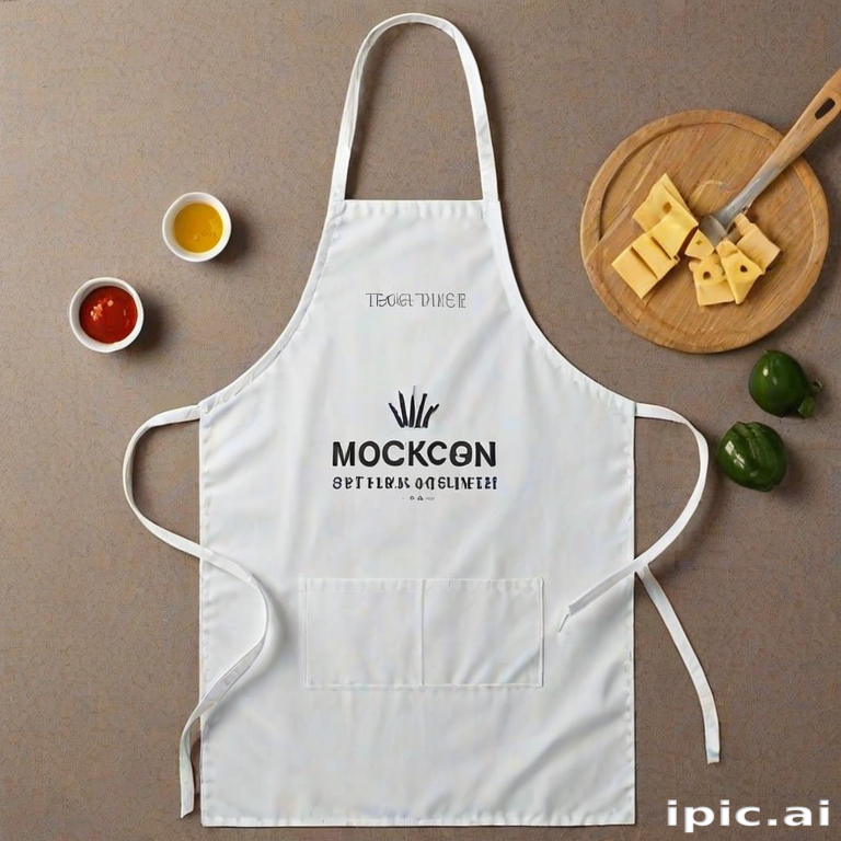 apron mockup