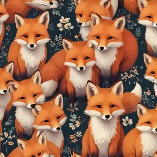 cute fox backgrounds