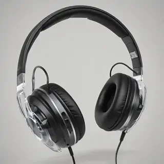 transparent headphones png