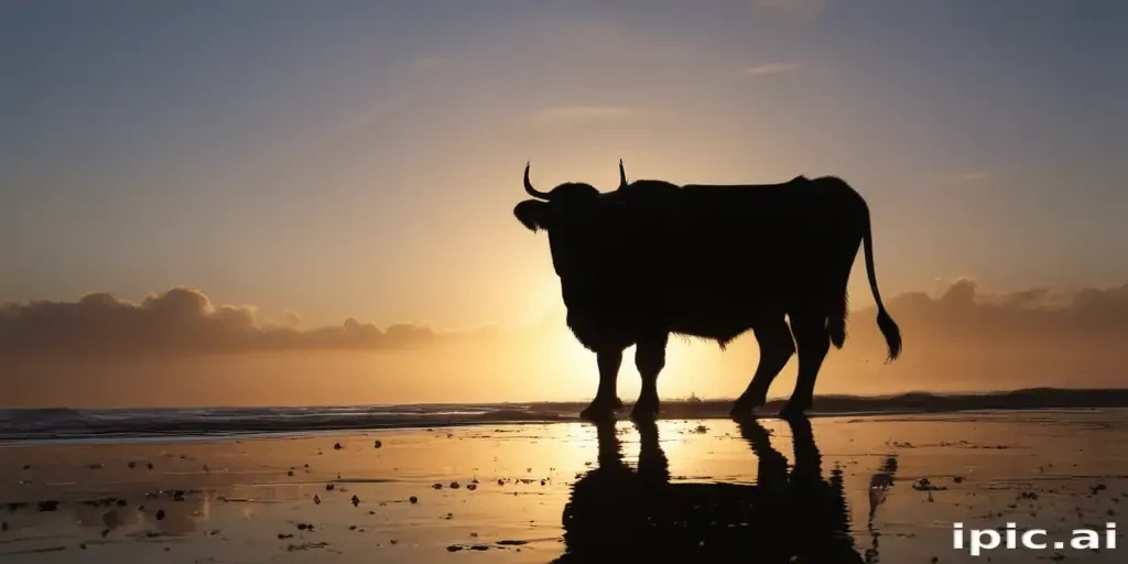 cow silhouette