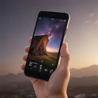 phone in hand png