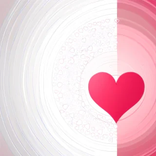 simple heart wallpaper