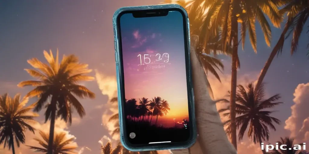 summer phone background