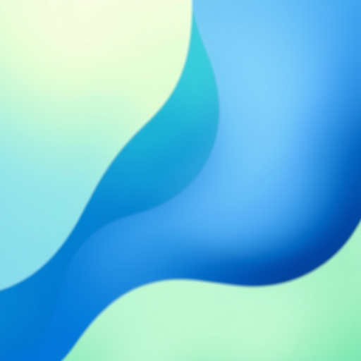 Create a high-resolution abstract geometric background with soft gradients of blue and green, using a DSLR camera with a 50mm lens at f/2.8, ISO 100, and a shallow depth of field to enhance the smoothness and texture of the shapes.