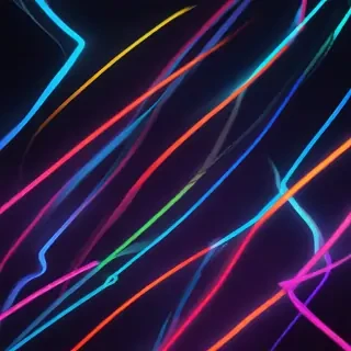 neon color background