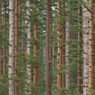 pine trees transparent background