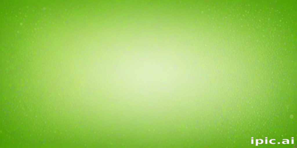 green background