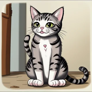 cat cartoon