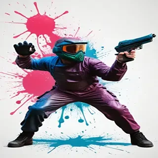 paintball splash png