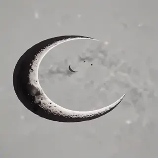 crescent moon transparent background