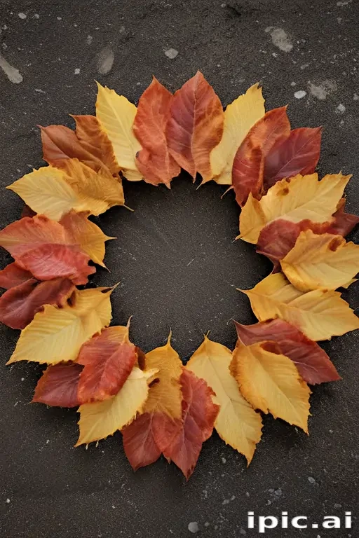 leaf circle