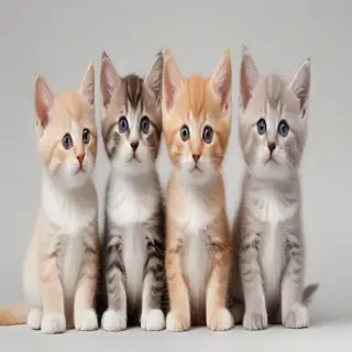 kittens transparent background