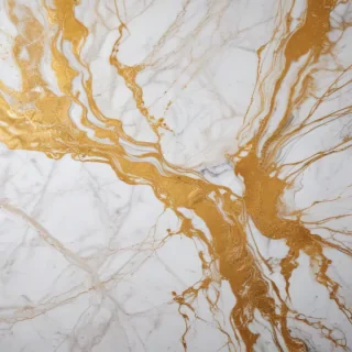 white and gold marble background