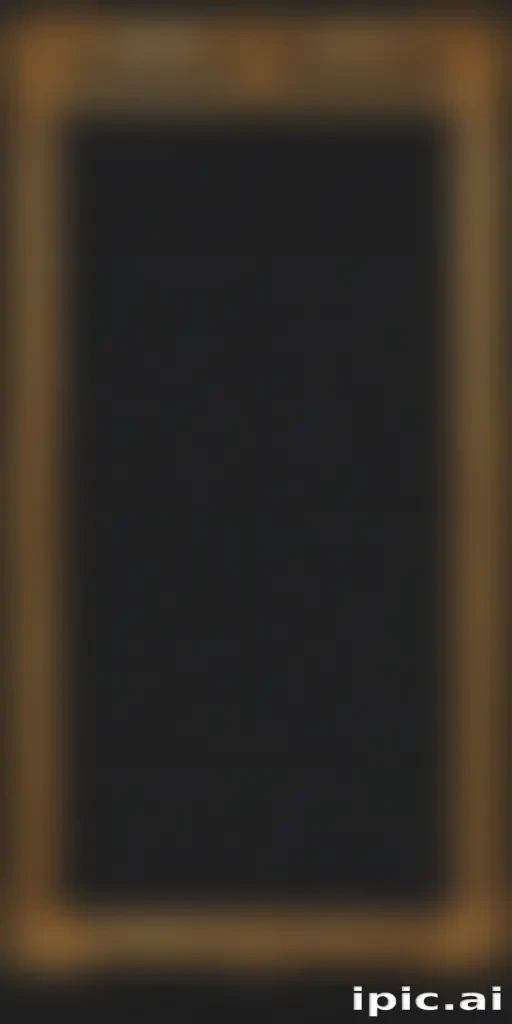 rectangle gold frame png