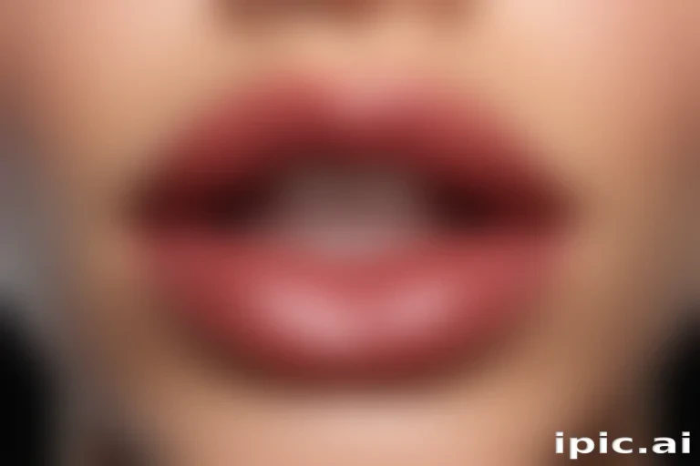 glossy lips png