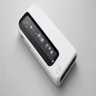 icon phone white