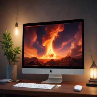 pc screen mockup