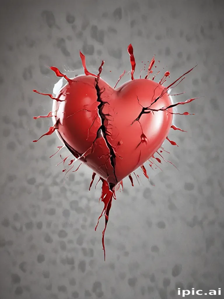 broken heart transparent