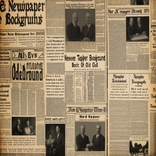 newspaper background old