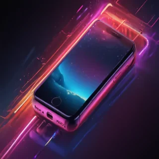 neon wallpaper iphone