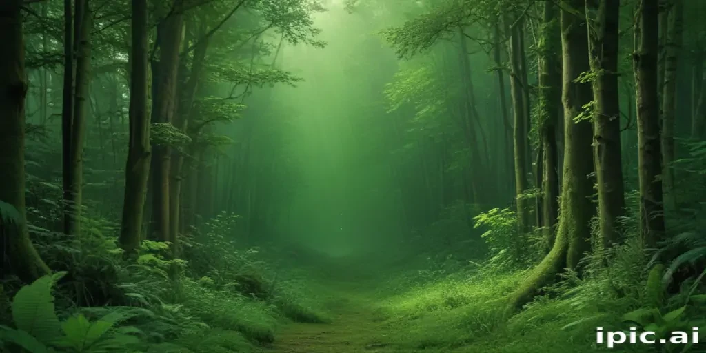 green aesthetic background