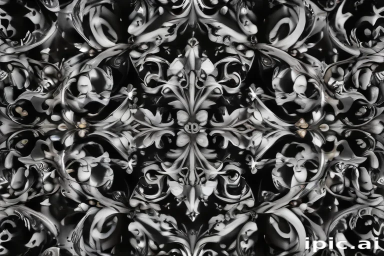 black and white pattern