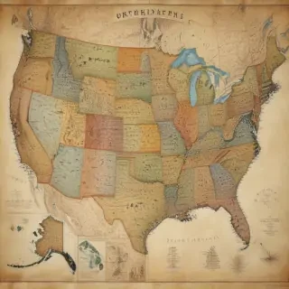 map united states