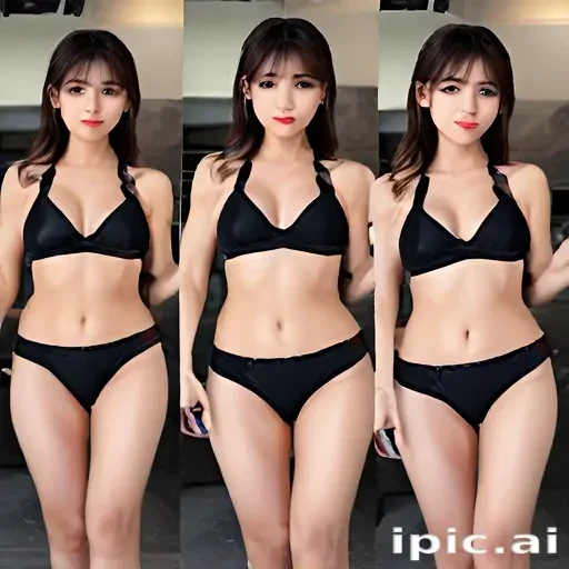 ai black bikini