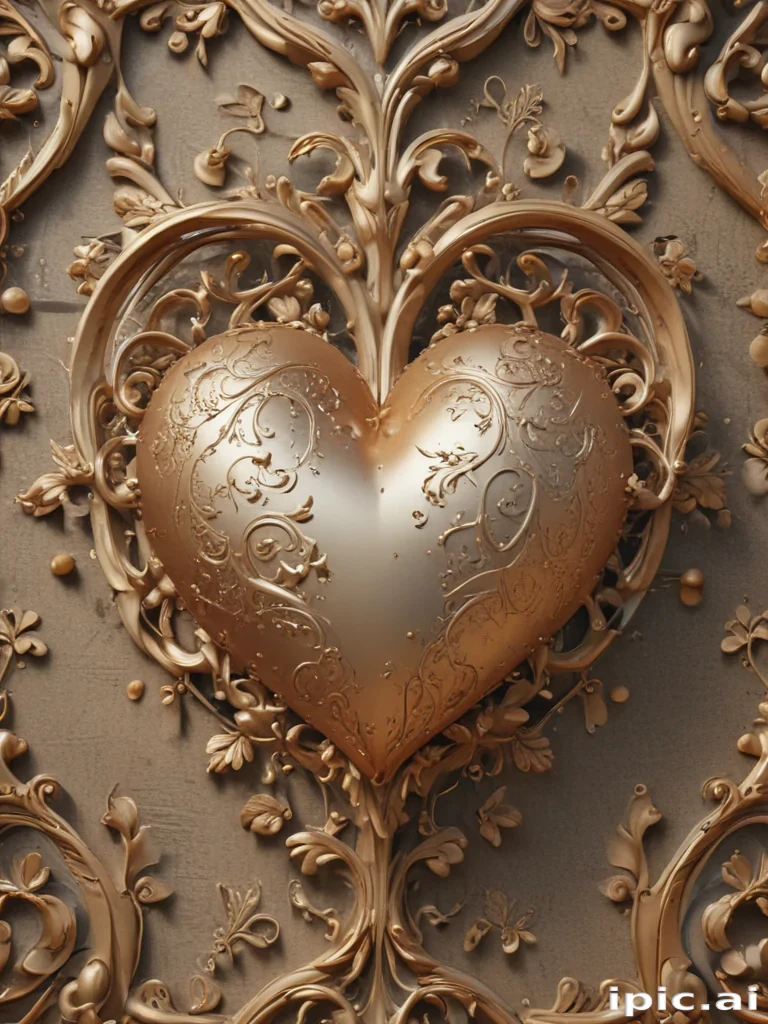 wallpaper 3d heart