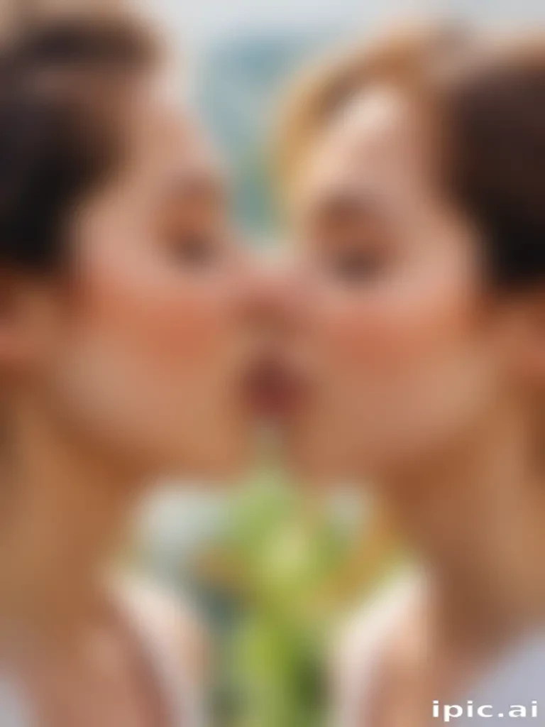 2 girls kissing