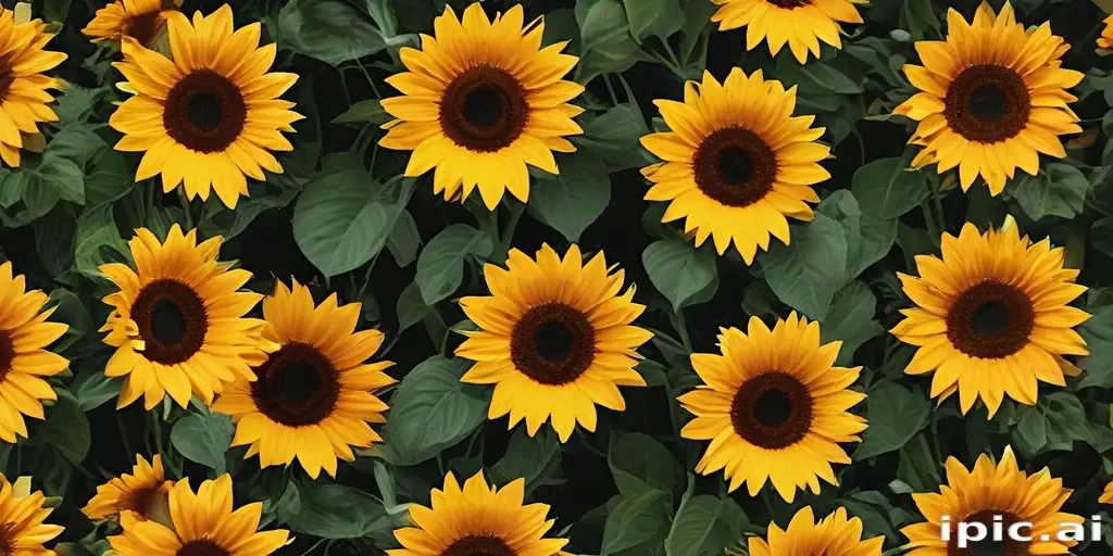 sunflower backgrounds aesthetic