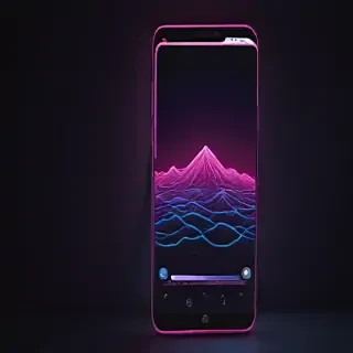 4k neon phone wallpaper