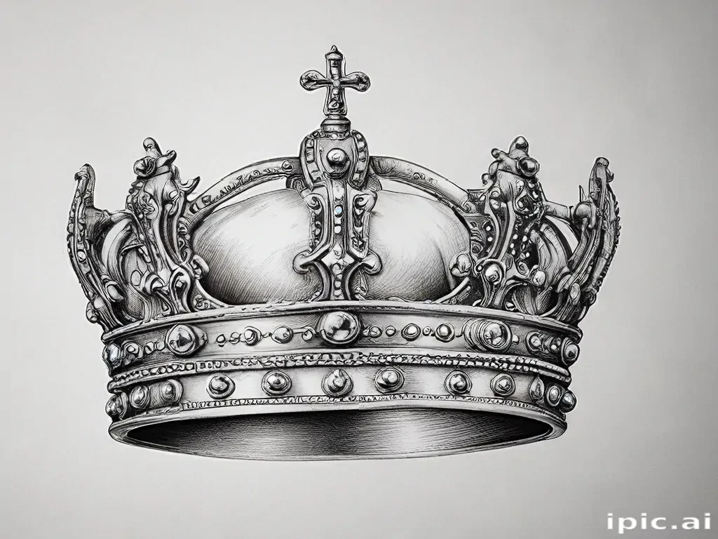 crown drawing