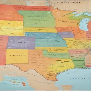 map of the us states