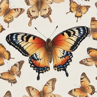 pictures of butterflies to draw