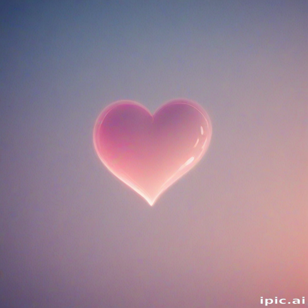 blurry heart wallpaper