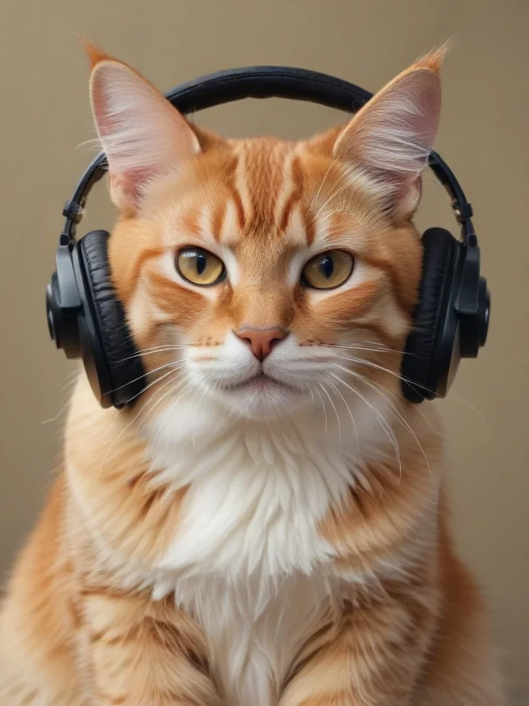 cat headphones png