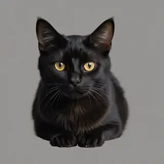 cat black png