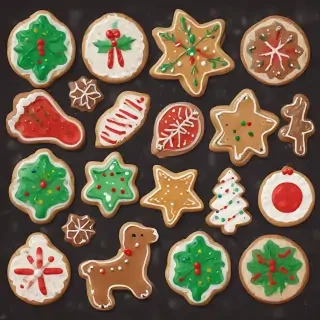 christmas cookies clip art