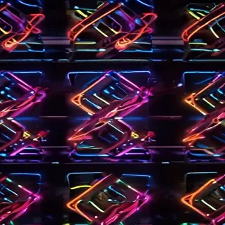 coolest neon wallpaper