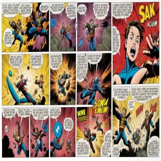 comic explosion