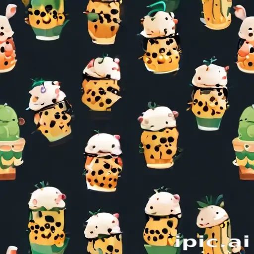 cute boba wallpaper