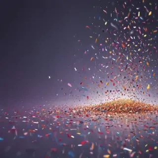 confetti vector